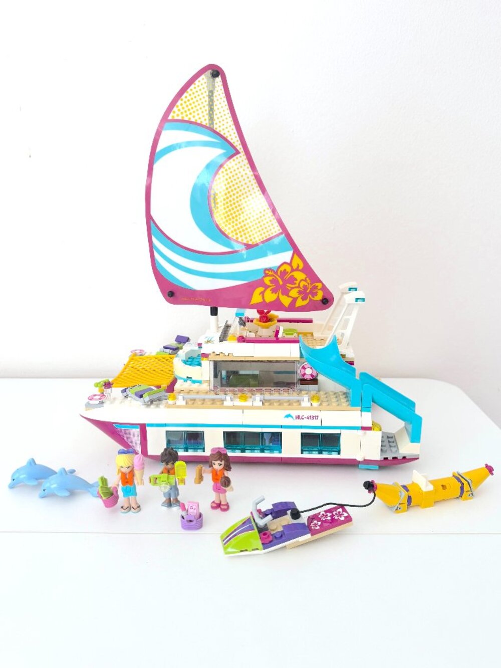 Lego Friends Sunshine Catamaran (#41317, 603 pieces) - Retired Product